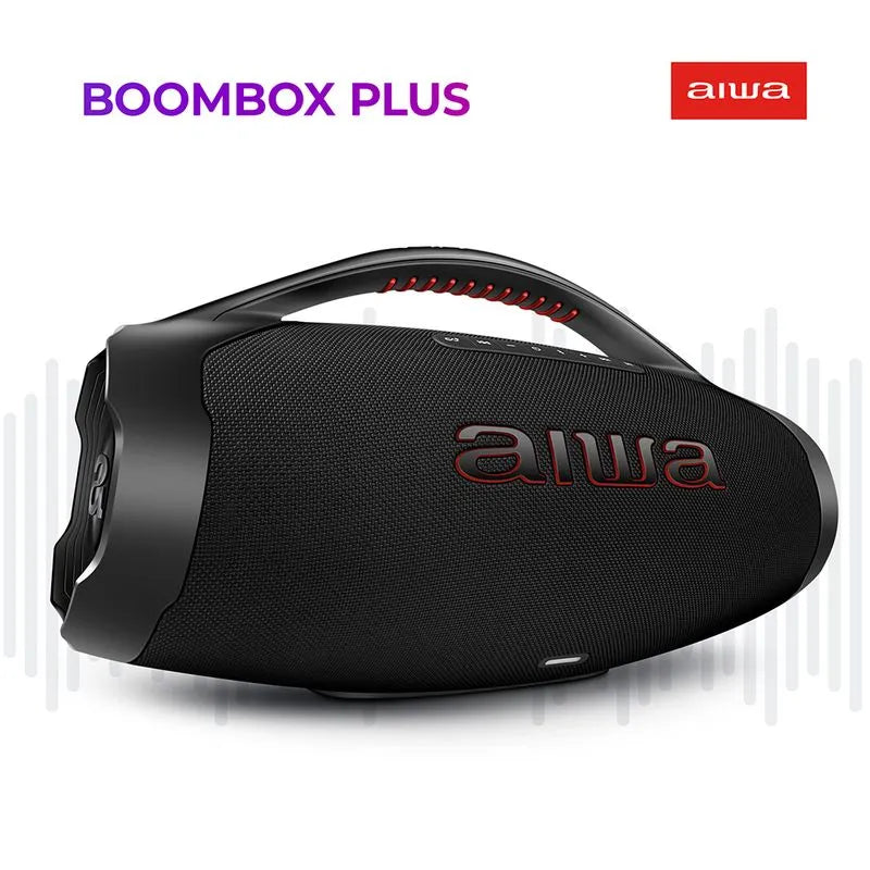 CAIXA AIWA BOMBOOX 3 PLUS - 200 RMS À PROVA D'ÁGUA