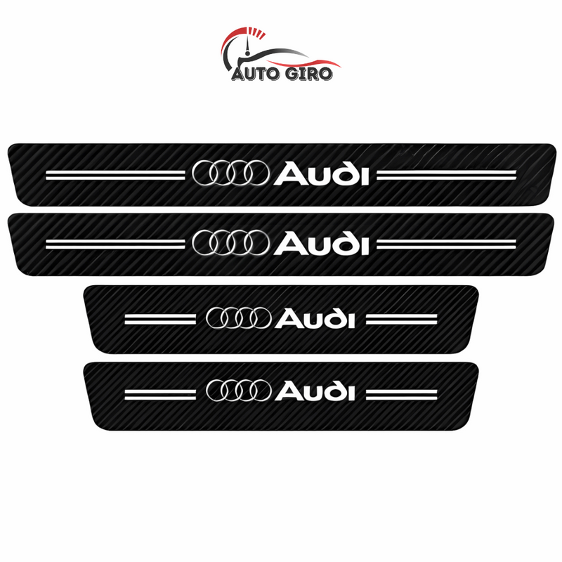 CarbonFilm -  Protetor de Soleira Anti-risco Premium - 4 Pçs