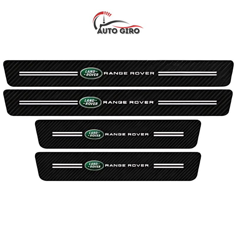CarbonFilm -  Protetor de Soleira Anti-risco Premium - 4 Pçs