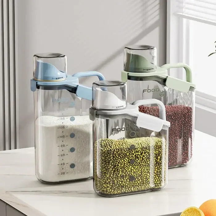DISPENSER DE ALIMENTOS ORGANIZADOR - [ÚLTIMO DIA DE DESCONTO] - [BRINDE + ENVIO MAIS RÁPIDO DO BRASIL]