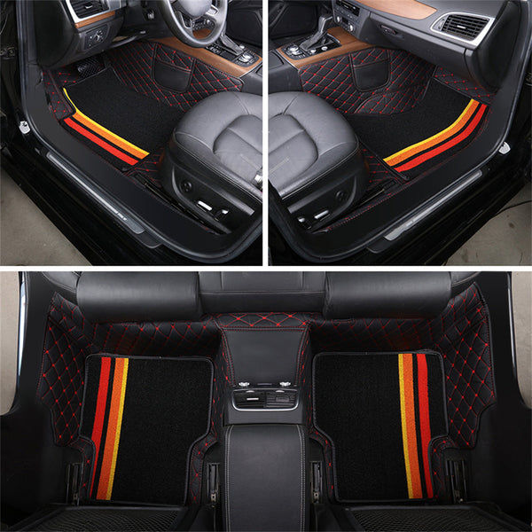 Conjunto Completo de Tapetes Automotivos Veluna Luxo e Conforto 2025 | Jogo de 4 Peças
