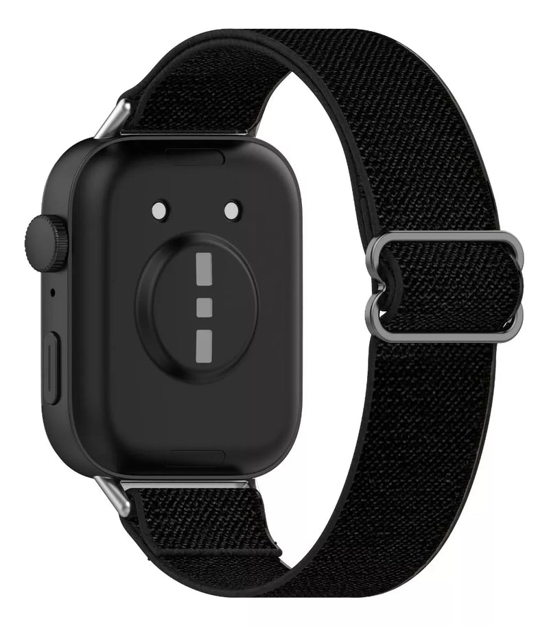 5 Pulseira Nylon Elástico + Película Para Huawei Watch Fit 3