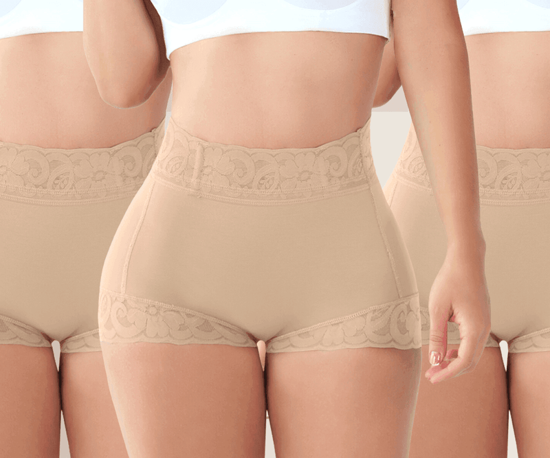 Kit Com 3 Calcinhas LIPO Modeladora - SUPER CONFORTÁVEL