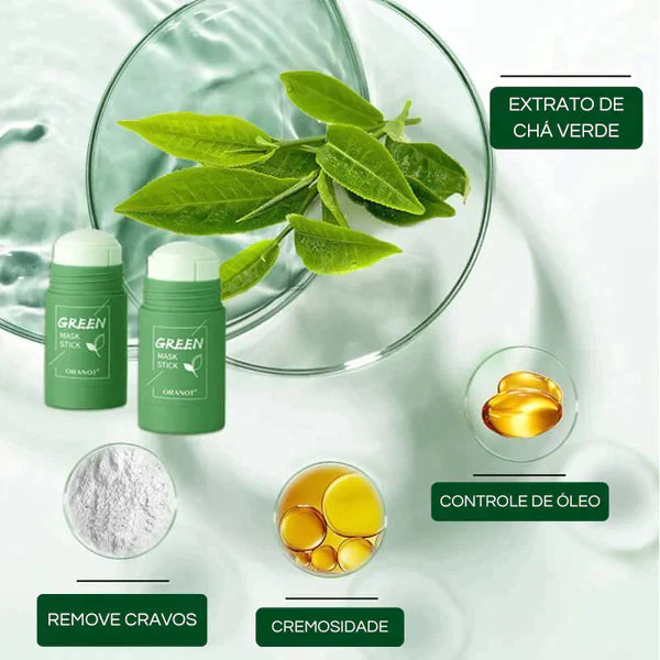 Green Mask Original - Rosto Perfeito,Limpeza Profunda e definitiva (PAGUE 1 LEVE 3)