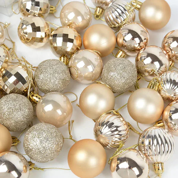 Kit 36 Bolas de Natal