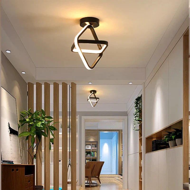 Luminária de Teto Minimalista Led Plafon Hold Premium - Triangular