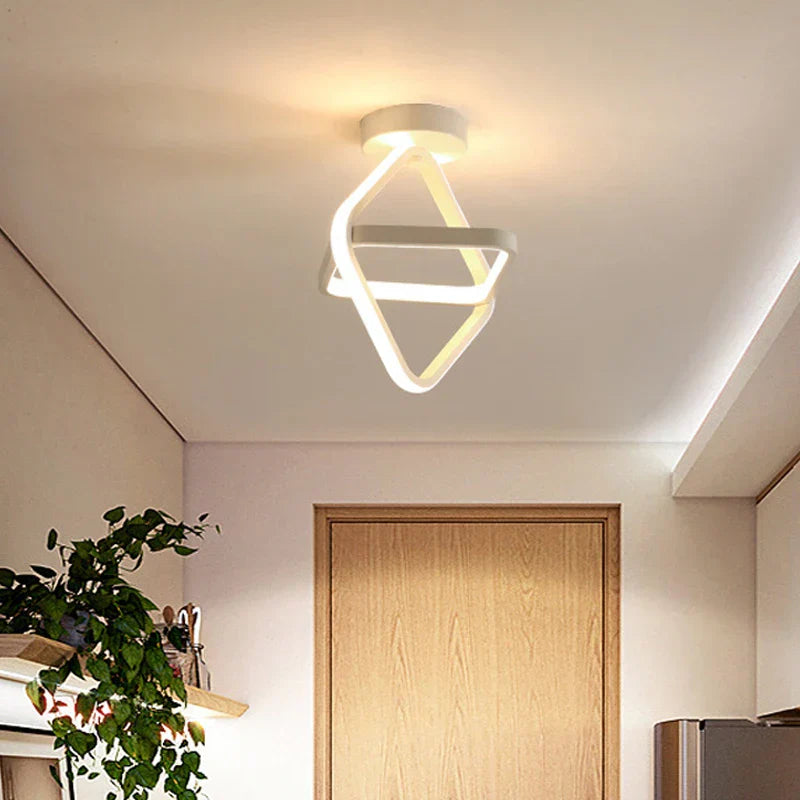 Luminária de Teto Minimalista Led Plafon Hold Premium - Triangular