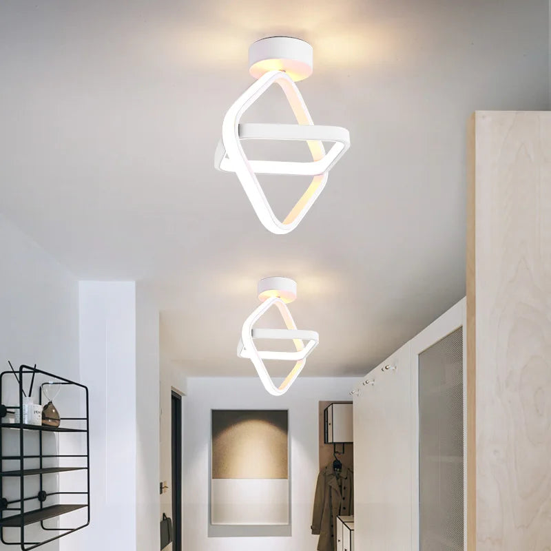 Luminária de Teto Minimalista Led Plafon Hold Premium - Triangular