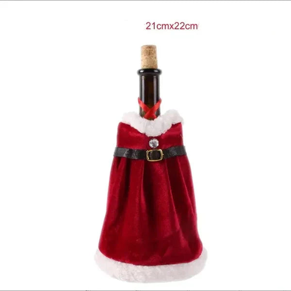 Porta Vinho e Garrafa De Natal