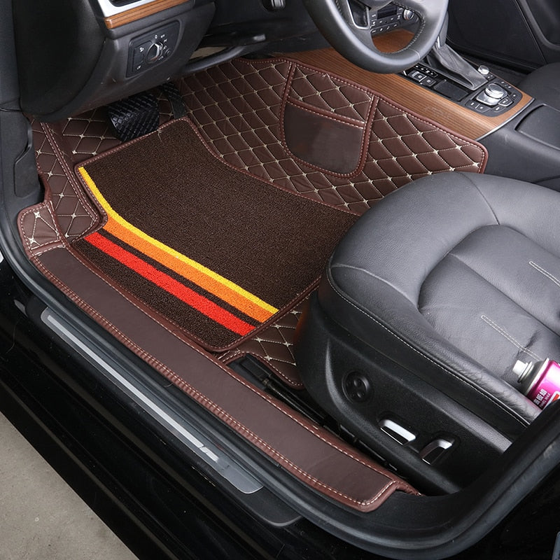 Conjunto Completo de Tapetes Automotivos Veluna Luxo e Conforto 2025 | Jogo de 4 Peças