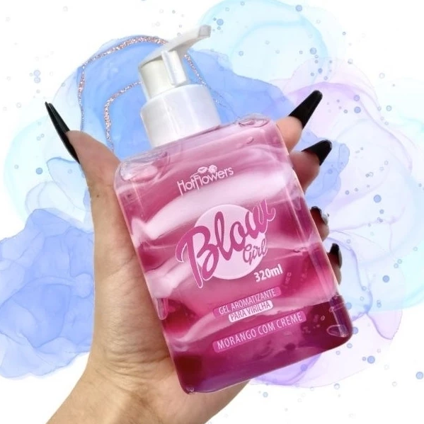 KIT COM 3 BLOW GIRL GEL Aromatizante Comestível Para Virilha