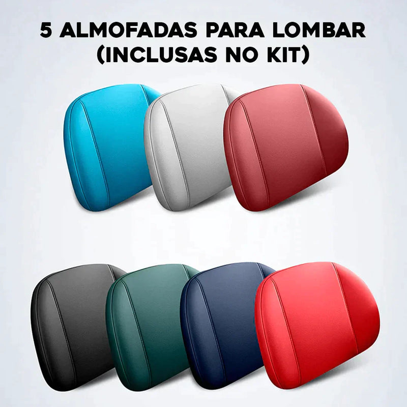 Kit Capas de Bancos Plus Luxo e Esportividade