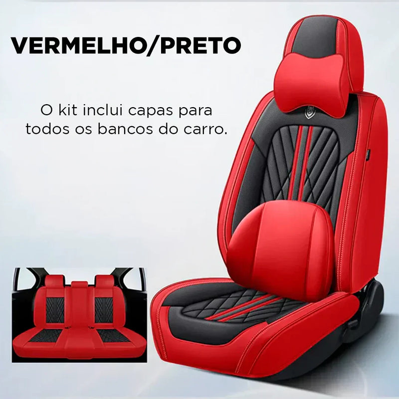 Kit Capas de Bancos Plus Luxo e Esportividade