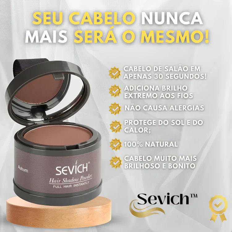 Sevich - Tinta de cabelo em pó - A prova D'água
