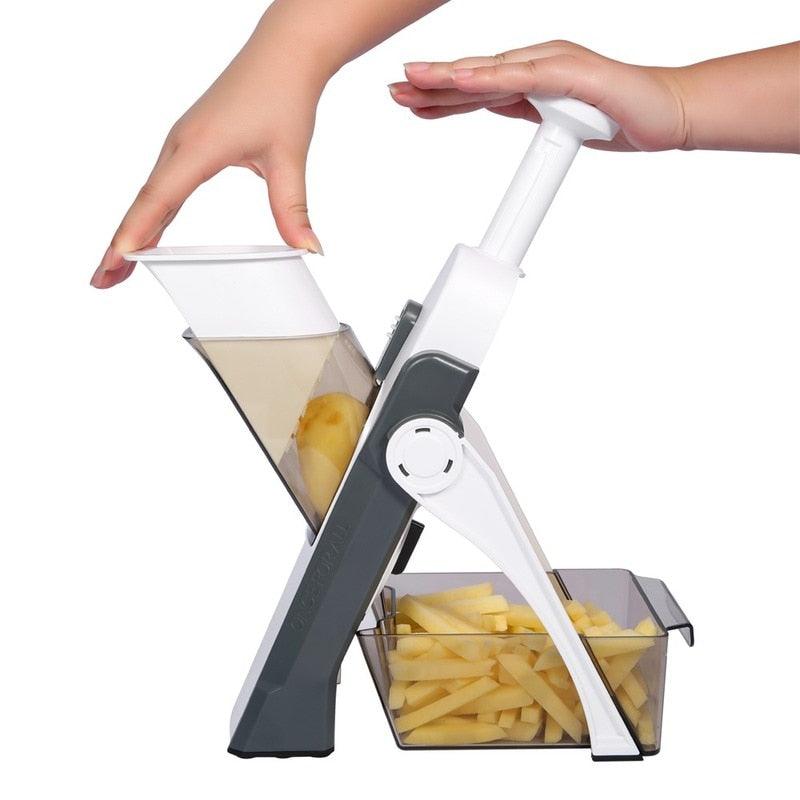 Fatiador Multifuncional 5 em 1 - [Lâmina de Aço Inox]